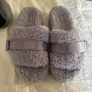 UGG Lilac Fluffita slides                 Platform Sandals